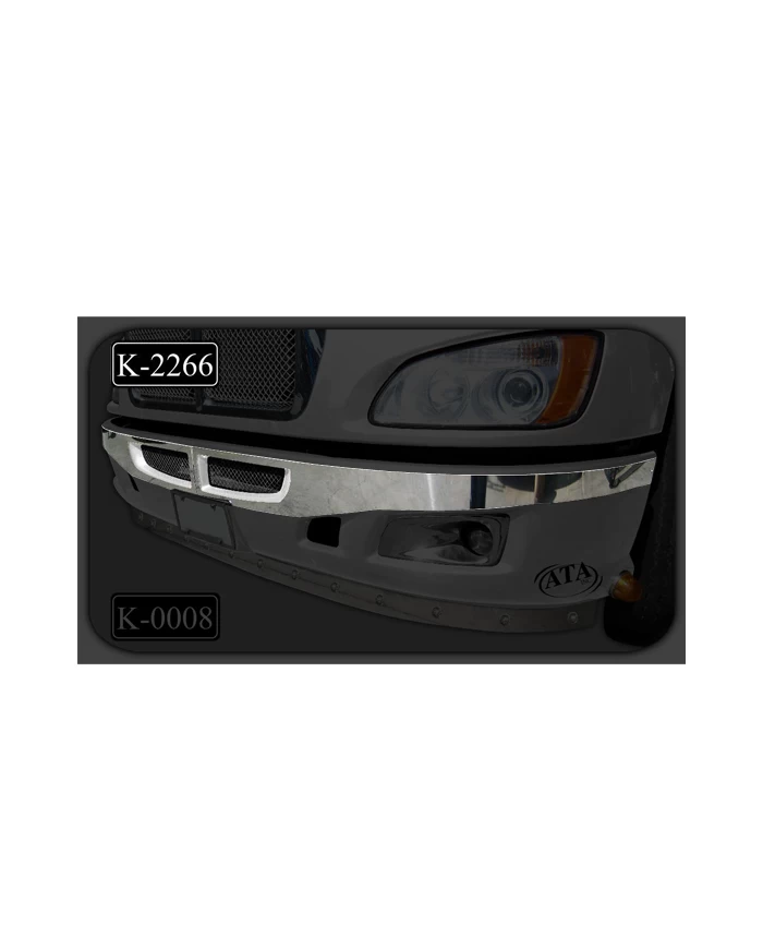 ATAK-2266 - KW T660 - Contoured Bumper Trim w/Vent Holes ( 122"x7" ) ATAK-2266 - KW T660 - Contoured Bumper Trim w/Vent Holes ( 122"x7" )