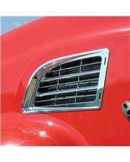 Mack Granite Chrome Intake Grille - Driver Side