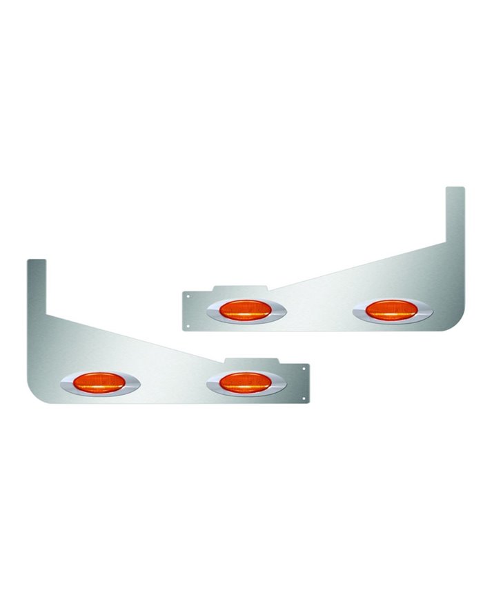 Peterbilt 389 63" Sleeper Extension Panel with 6 G4 LEDs (2014+) Peterbilt 389 63" Sleeper Extension Panel with 6 G4 LEDs (2014+)