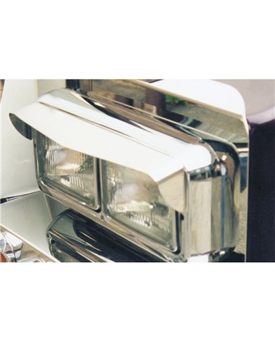 Western Star Double Headlight Visor Western Star Double Headlight Visor