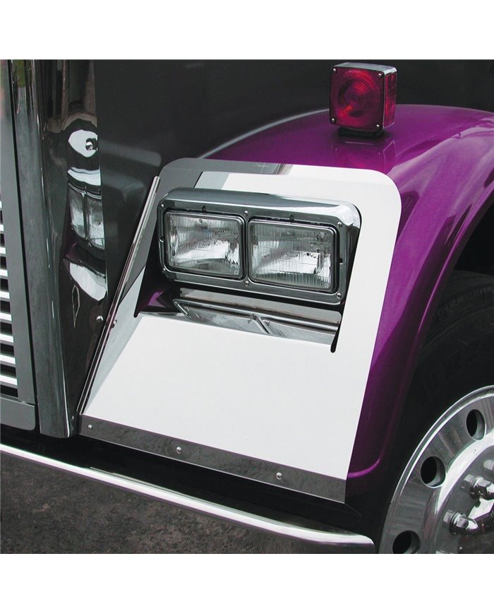 Freightliner Classic Short Hood Headlight Fender Guard