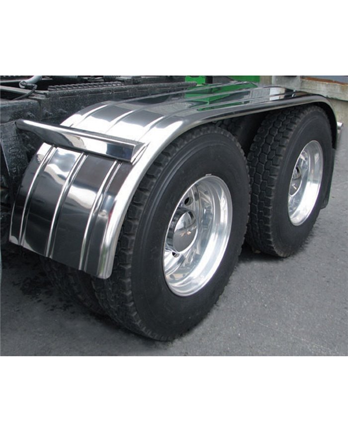 108 Fully Ribbed Full Fender with Rolled Edge (27" - 54" - 27") - 16 Ga." 108 Fully Ribbed Full Fender with Rolled Edge (27" - 54" - 27") - 16 Ga."