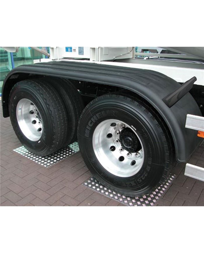 133" Fully Ribbed Poly Full Fender (39" - 55" - 39") 133" Fully Ribbed Poly Full Fender (39" - 55" - 39")