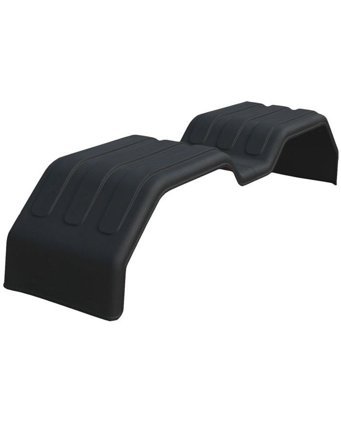 105" Fully Ribbed Double Hump Poly Full Fender (Pair) 105" Fully Ribbed Double Hump Poly Full Fender (Pair)