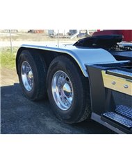 108" Smooth Full Fender with Short Front & Extra Long Back - 16 Ga. 108" Smooth Full Fender with Short Front & Extra Long Back - 16 Ga.