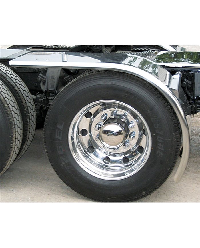 80" Fully Smooth CSM Rollin’ Lo Half Fender (31" - 49") - 16 Ga. (Fits tires with an outer diameter of 46 1/2" or 43 1/2") 80" Fully Smooth CSM Rollin’ Lo Half Fender (31" - 49") - 16 Ga. (Fits tires with an outer diameter of 46 1/2" or 43 1/2")