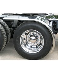 80" Fully Smooth CSM Rollin’ Lo Half Fender (31" - 49") - 16 Ga. (Fits tires with an outer diameter of 46 1/2" or 43 1/2") 80" Fully Smooth CSM Rollin’ Lo Half Fender (31" - 49") - 16 Ga. (Fits tires with an outer diameter of 46 1/2" or 43 1/2")