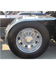 60" Smooth Half Fender w/ Rolled Edge (25"-35") - 16 Ga. 60" Smooth Half Fender w/ Rolled Edge (25"-35") - 16 Ga.