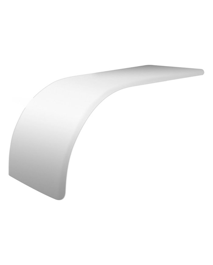 72" Fully Smooth Half Fender with Rolled Edge (31" - 41") - 16 Ga. 72" Fully Smooth Half Fender with Rolled Edge (31" - 41") - 16 Ga.