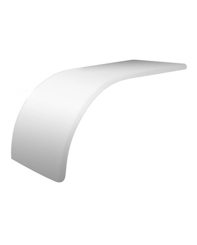 66" Fully Smooth Half Fender - 16 Ga. 66" Fully Smooth Half Fender - 16 Ga.
