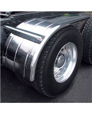 60" Fully Ribbed Half Fender with Rolled Edge (25"-35") - 16 Ga. 60" Fully Ribbed Half Fender with Rolled Edge (25"-35") - 16 Ga.