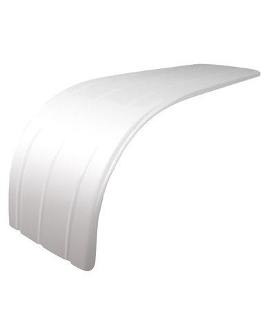 72" Fully Ribbed Half Fender with Rolled Edge (31"-41") - 16 Ga. 72" Fully Ribbed Half Fender with Rolled Edge (31"-41") - 16 Ga.