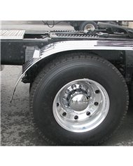 60" Fully Ribbed Half Fender with Beaded Edge (25"-35") - 16 Ga. 60" Fully Ribbed Half Fender with Beaded Edge (25"-35") - 16 Ga.