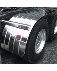 66" Ribbed Half Fender w/ Beaded Edge (31"-35") - 16 Ga. 66" Ribbed Half Fender w/ Beaded Edge (31"-35") - 16 Ga.