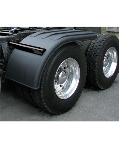 66" Black Poly Half Fender (31" - 35") 66" Black Poly Half Fender (31" - 35")