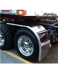 80" Fully Smooth "Low Rider" Half Tandem Fender with Rolled Edge - 14 Ga. 80" Fully Smooth "Low Rider" Half Tandem Fender with Rolled Edge - 14 Ga.
