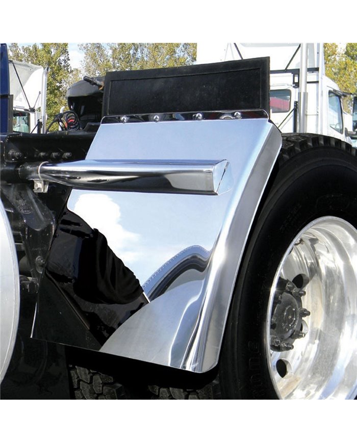 27" Quarter Fender Post Mount Kit with Triangle Mounts - 16 Ga. 27" Quarter Fender Post Mount Kit with Triangle Mounts - 16 Ga.