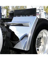 27" Quarter Fender Post Mount Kit with Triangle Mounts - 16 Ga. 27" Quarter Fender Post Mount Kit with Triangle Mounts - 16 Ga.