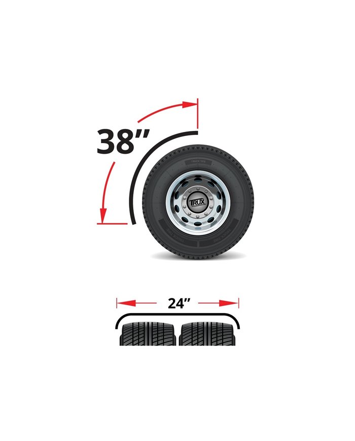 38" 1/4 Fender Post Mount Kit w/ Triangle Mounts - 14 Ga. 38" 1/4 Fender Post Mount Kit w/ Triangle Mounts - 14 Ga.