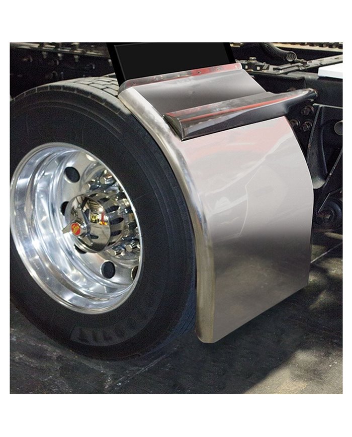 38" Fully Smooth Super Long "Low Rider" Straight Drop Quarter Fender with Rolled Edge - 14 Ga. 38" Fully Smooth Super Long "Low Rider" Straight Drop Quarter Fender with Rolled Edge - 14 Ga.