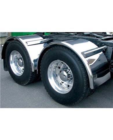 80" Fully Smooth Single Axle Fender with Rolled Edge - 16 Ga. 80" Fully Smooth Single Axle Fender with Rolled Edge - 16 Ga.