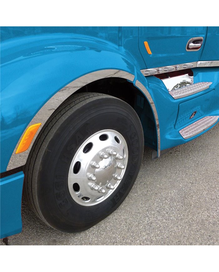 Peterbilt 579 Front Side Fender Trim Peterbilt 579 Front Side Fender Trim