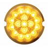 UP39320-17 LED Dual Function Reflector Cab Light - Amber LED/Amber Lens