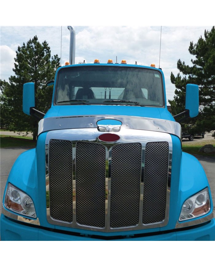 Hoodshield Bug Deflector for Peterbilt 579 (2013+) Hoodshield Bug Deflector for Peterbilt 579 (2013+)