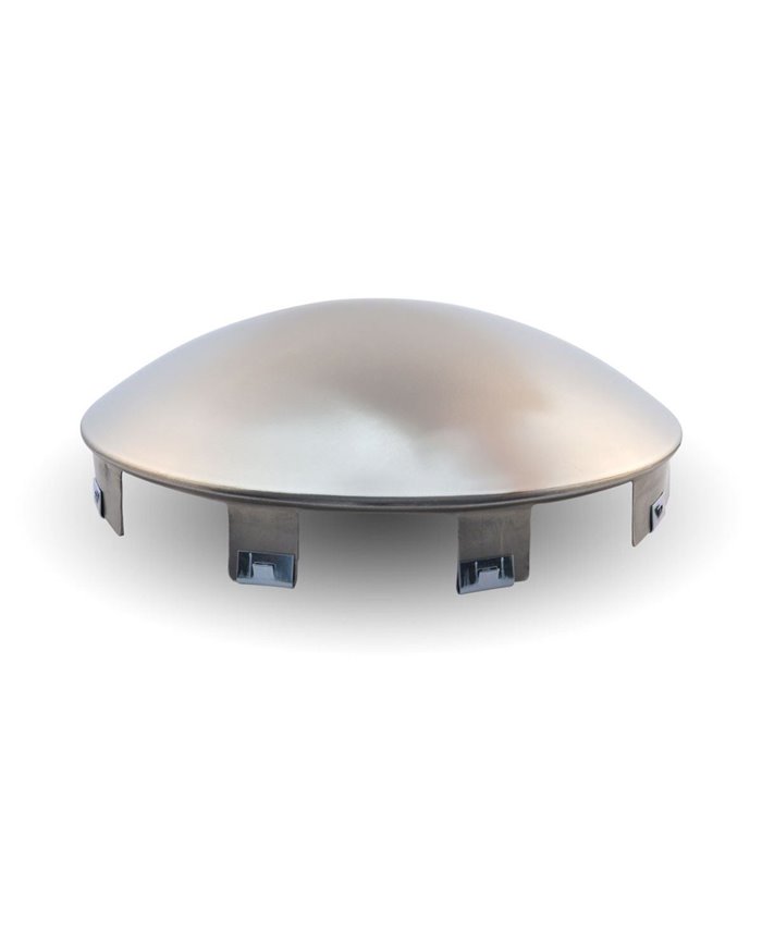 Stainless Steel Front Hubcap with 5 Notches