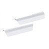 UP29054-Stainless 2007-2017 Kenworth T660 (EPA) Front Upper Step Kick Plate