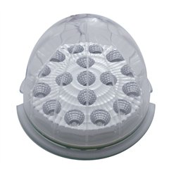 UP39322-17 LED Dual Function Reflector Cab Light - Amber LED/Clear Lens