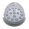 UP39322-17 LED Dual Function Reflector Cab Light - Amber LED/Clear Lens