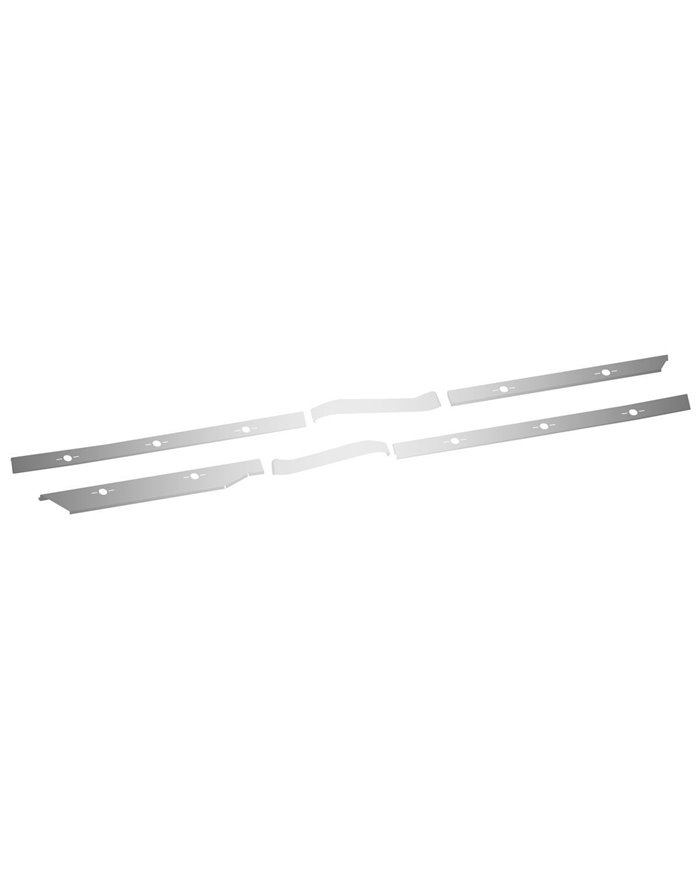 Kenworth T680 Cab, 52" Sleeper & Extension Panel Kit with 10 Slotted Light Holes - No Blockheater Hole Kenworth T680 Cab, 52" Sleeper & Extension Panel Kit with 10 Slotted Light Holes - No Blockheater Hole