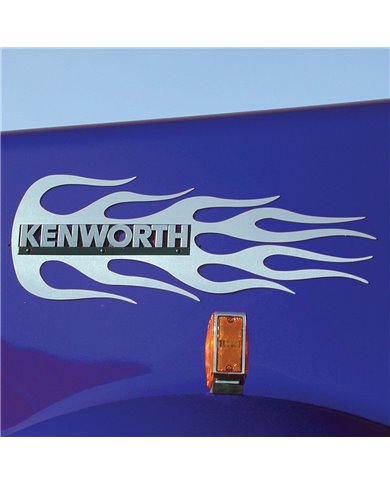Kenworth Hood Emblem Accent - Flame Kenworth Hood Emblem Accent - Flame