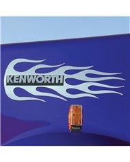 Kenworth Hood Emblem Accent - Flame Kenworth Hood Emblem Accent - Flame