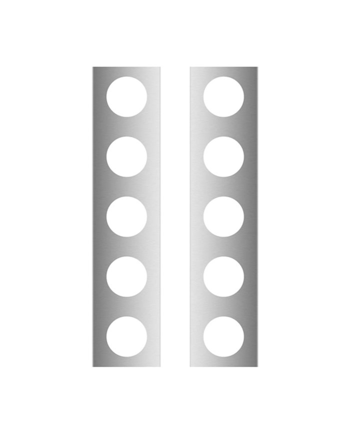 Kenworth T800 15" Donald. Split Fender Front Air Cleaner Light Bar w/10 x 2" Light Holes-17" Long" Kenworth T800 15" Donald. Split Fender Front Air Cleaner Light Bar w/10 x 2" Light Holes-17" Long"