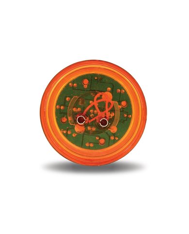 2" Round Amber LED (9 Diodes) 2" Round Amber LED (9 Diodes)