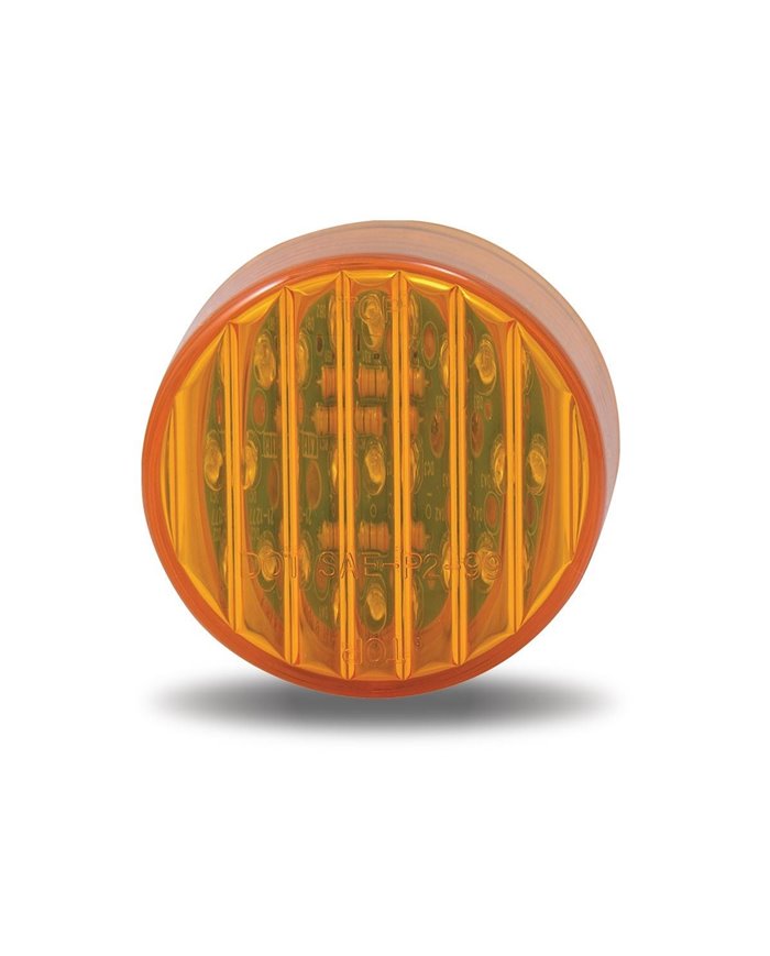 2 1/2" Round Amber LED (13 Diodes) 2 1/2" Round Amber LED (13 Diodes)