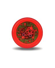 2" Round Red LED (9 Diodes)" 2" Round Red LED (9 Diodes)"