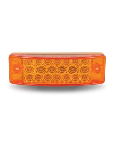 2" X 6" Amber Trailer LED (20 Diodes) 2" X 6" Amber Trailer LED (20 Diodes)