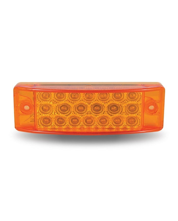 2" X 6" Amber Trailer LED (20 Diodes) 2" X 6" Amber Trailer LED (20 Diodes)
