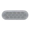 UP39342-16 LED 6" Oval Reflector Turn Signal Light - Amber LED/Clear Lens