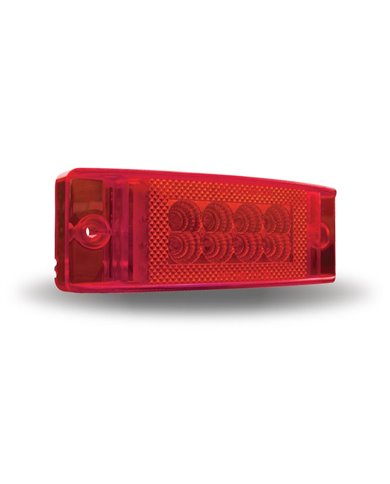 2" X 6" Multi-Directional Red Trailer LED (24 Diodes)" 2" X 6" Multi-Directional Red Trailer LED (24 Diodes)"