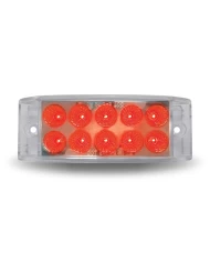 2" X 6" Dual Revolution Trailer LED - Red/Blue (10 Diodes) 2" X 6" Dual Revolution Trailer LED - Red/Blue (10 Diodes)