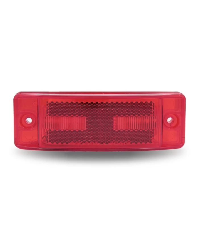 2" X 6" Reflectorized Red Trailer LED (8 Diodes)" 2" X 6" Reflectorized Red Trailer LED (8 Diodes)"