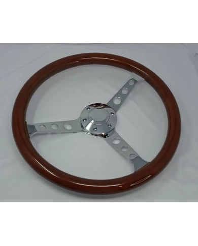 14" DARK WOOD RIVETS HALF WRAP- 5 HOLE HORN BUTTON (FS ENGRAVING) 14" DARK WOOD RIVETS HALF WRAP- 5 HOLE HORN BUTTON (FS ENGRAVING)