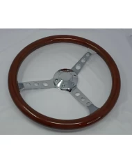 14" DARK WOOD RIVETS HALF WRAP- 5 HOLE HORN BUTTON (FS ENGRAVING) 14" DARK WOOD RIVETS HALF WRAP- 5 HOLE HORN BUTTON (FS ENGRAVING)