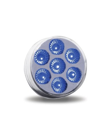 2" Dual Revolution Red/Blue LED (7 Diodes) 2" Dual Revolution Red/Blue LED (7 Diodes)