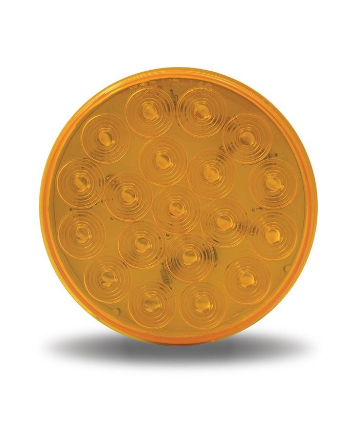 4" Amber Stop Turn & Tail LED (19 Diodes) 4" Amber Stop Turn & Tail LED (19 Diodes)