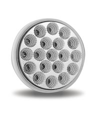 4" Clear Red Stop, Turn & Tail LED (19 Diodes) 4" Clear Red Stop, Turn & Tail LED (19 Diodes)
